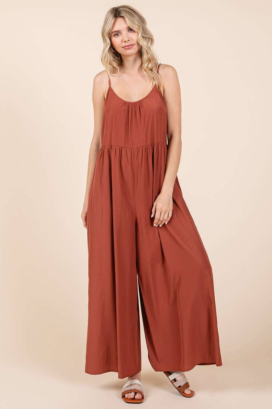 Flowy Wide Leg Jumper