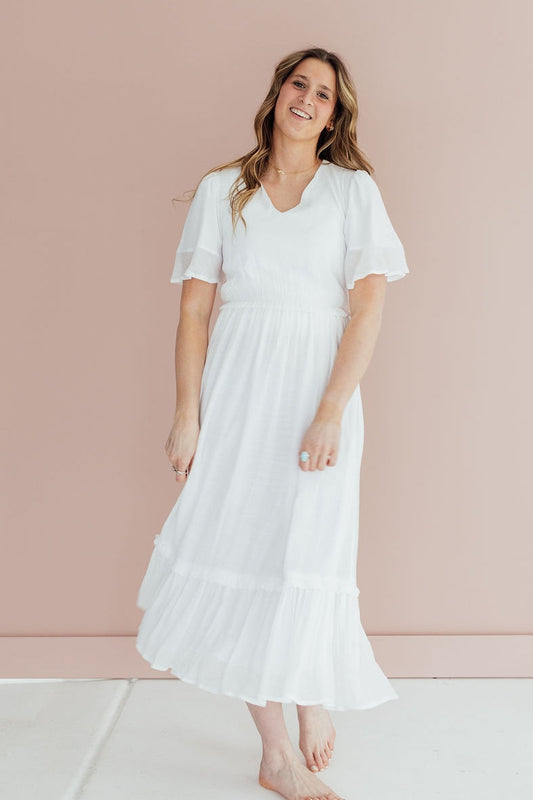 Cadence Maxi *All Sales Final* (White S to 4x Left)