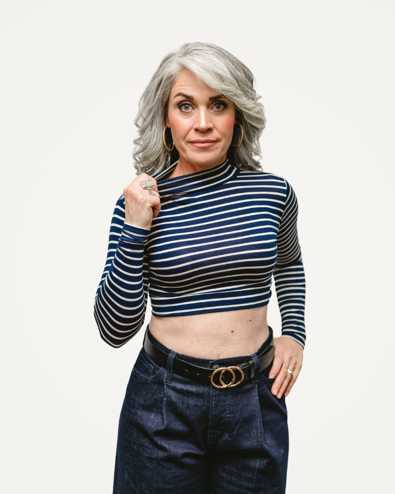 Mock Neck Long Sleeve