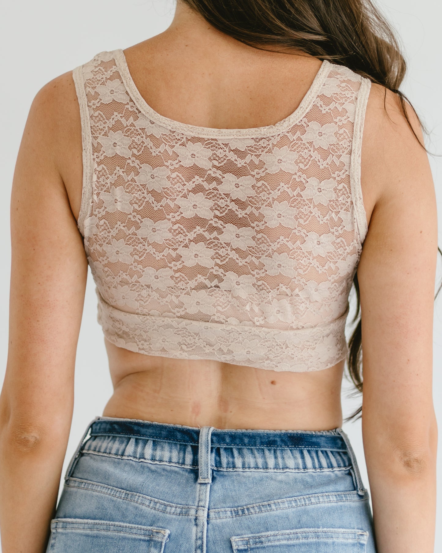 Alyssa x Halftee Lace Tank