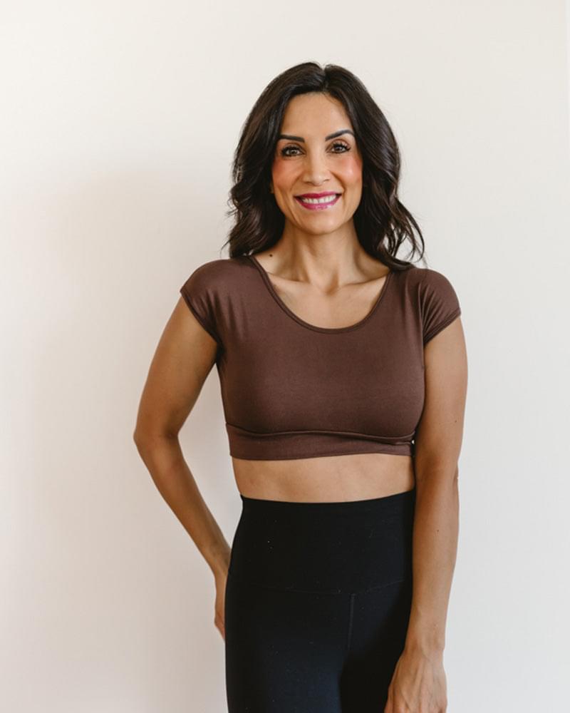 Classic Basic Cap Sleeve brown