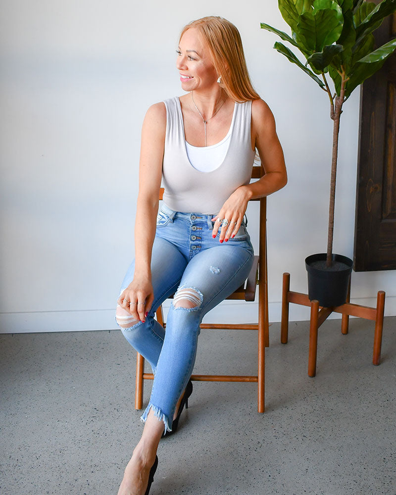 HALFTEE Layering Fashions: Half Tank Tops  (47035392)