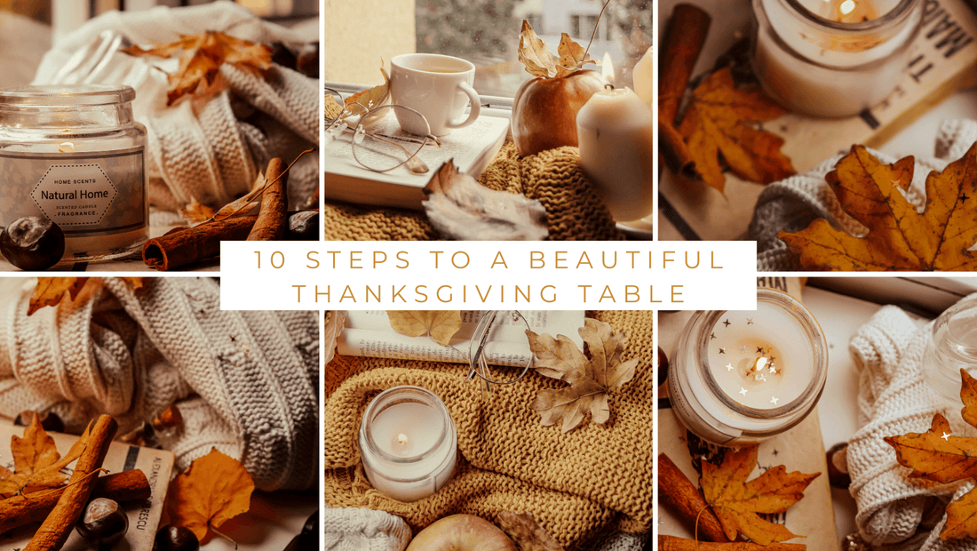 10 Steps To a Beautiful Thanksgiving Table: A guest blog by Jo Thompson - HALFTEE Layering Fashions