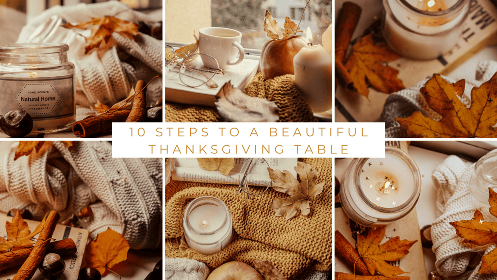 10 Steps To a Beautiful Thanksgiving Table: A guest blog by Jo Thompson - HALFTEE Layering Fashions