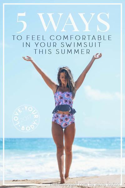 5 ways to feel comfortable in your swimsuit this summer