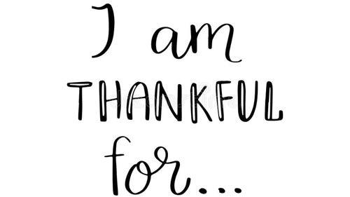 I am Thankful for..... - HALFTEE Layering Fashions