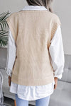 V-Neck detailed Sweater Vest