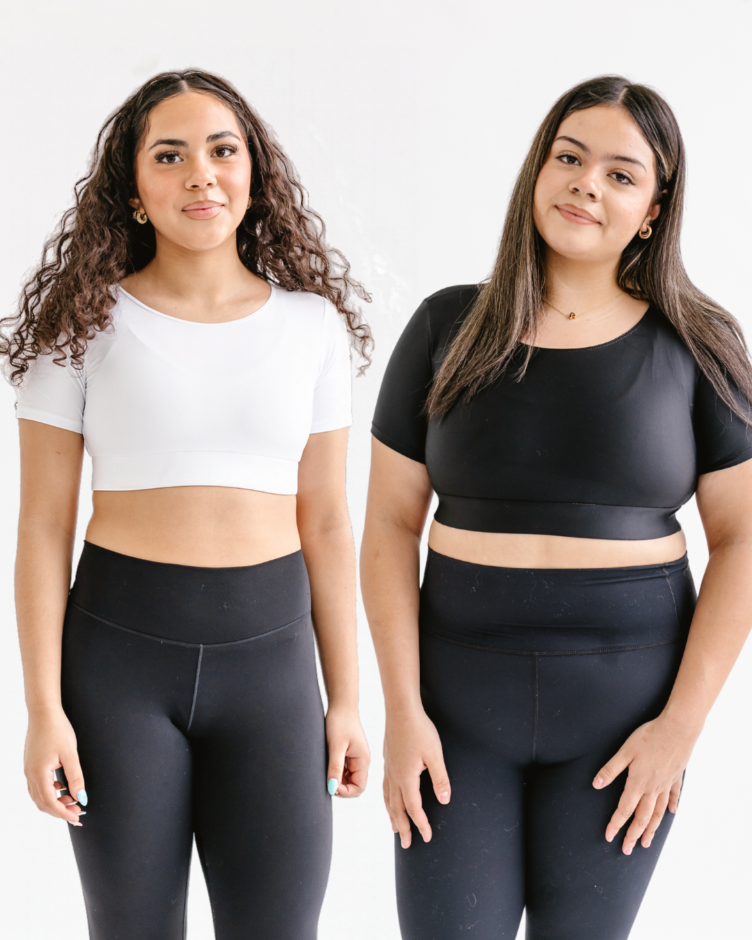 Home & Away Pack: Short Sleeve Athletic Halftee (Black + White)