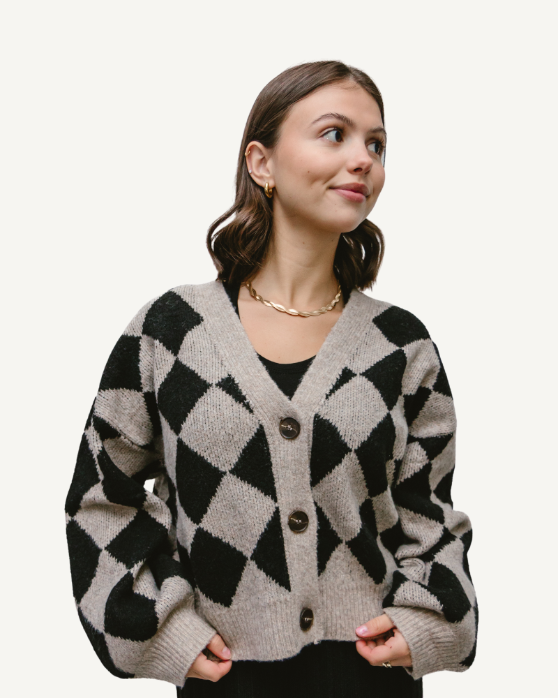 Argyle sweater
