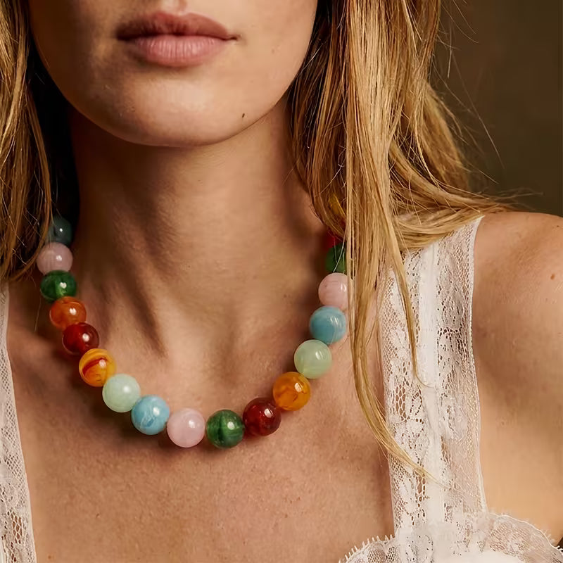 Boho Beaded Necklaces