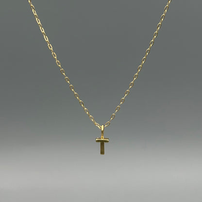 Small Initial Letter Necklace