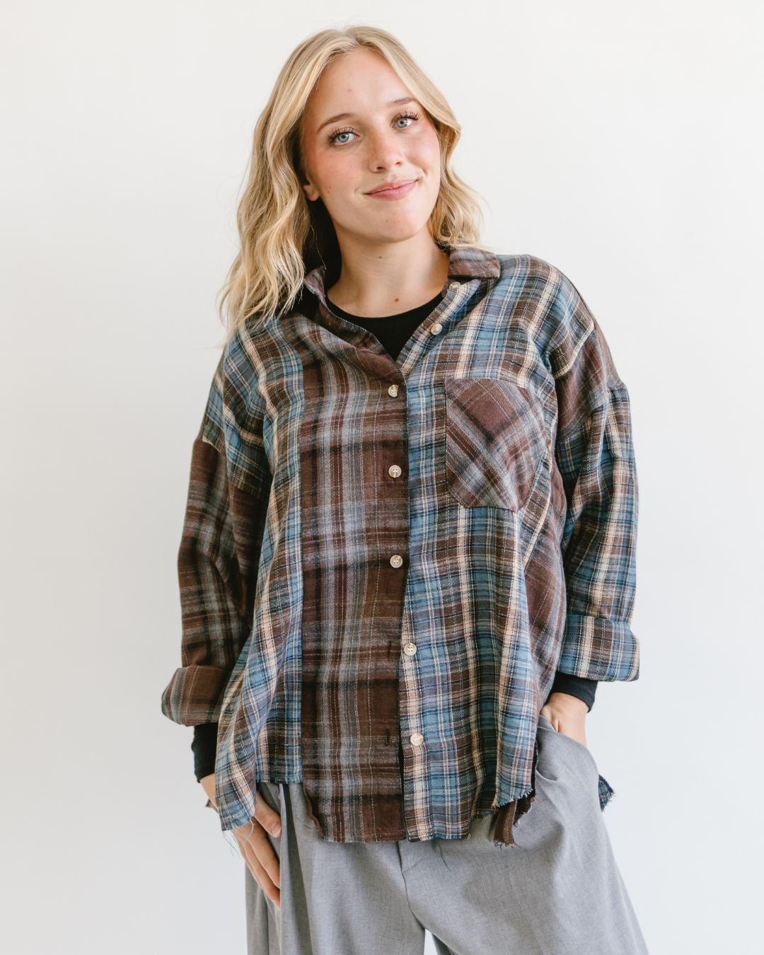 Oversized Plaid Flannel