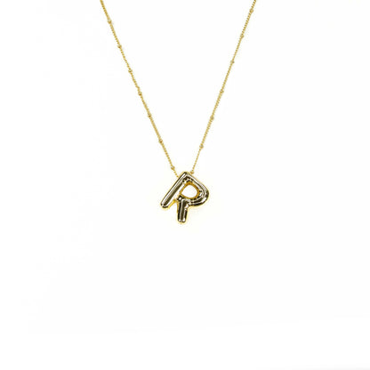 Bubble Letter Necklace