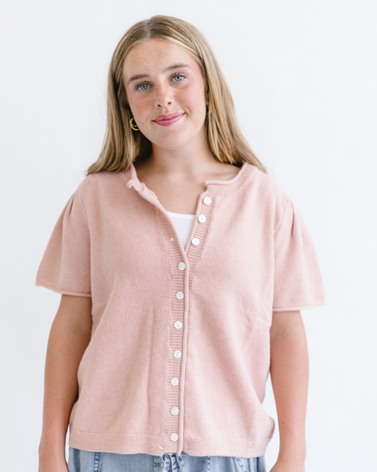 Short Sleeve Cardigan