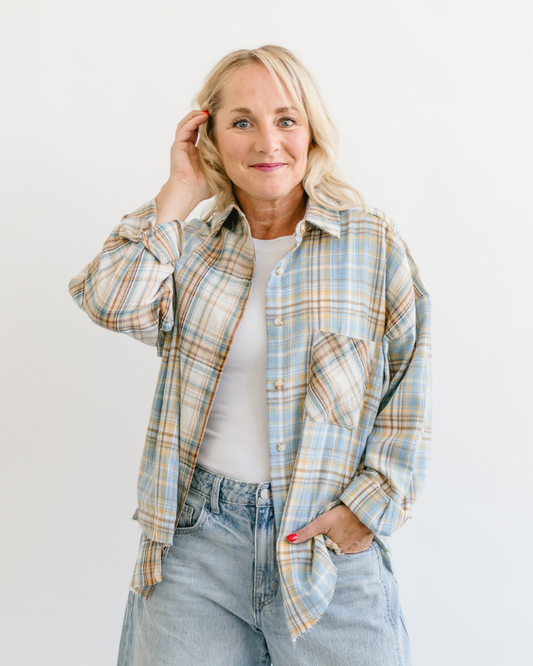 Oversized Plaid Flannel