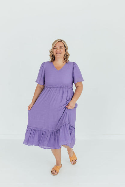 Cadence Maxi *All Sales Final* (White S to 4x Left)
