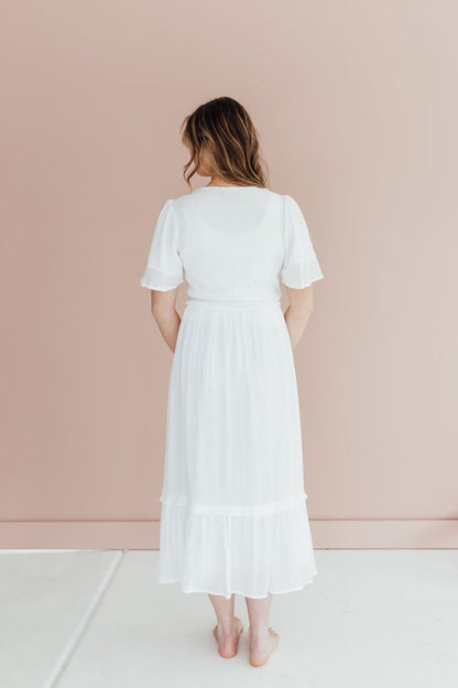 Cadence Maxi *All Sales Final* (White S to 4x Left)