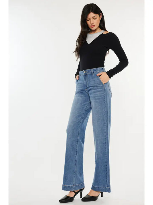 KanCan  High Rise Hemmed jeans