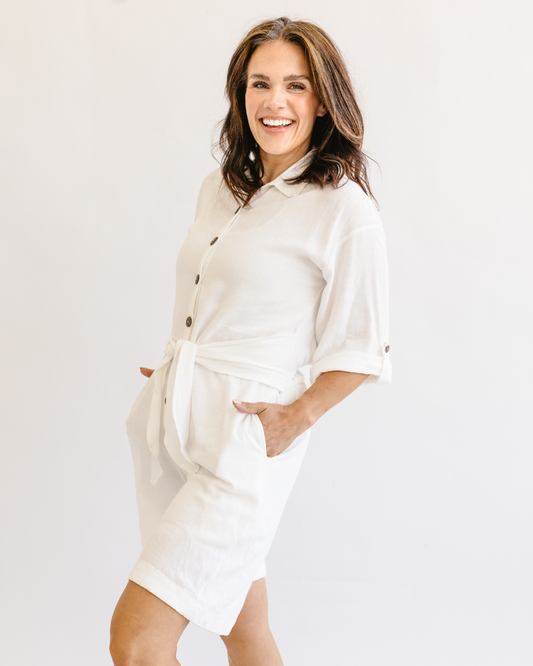 Linen Romper