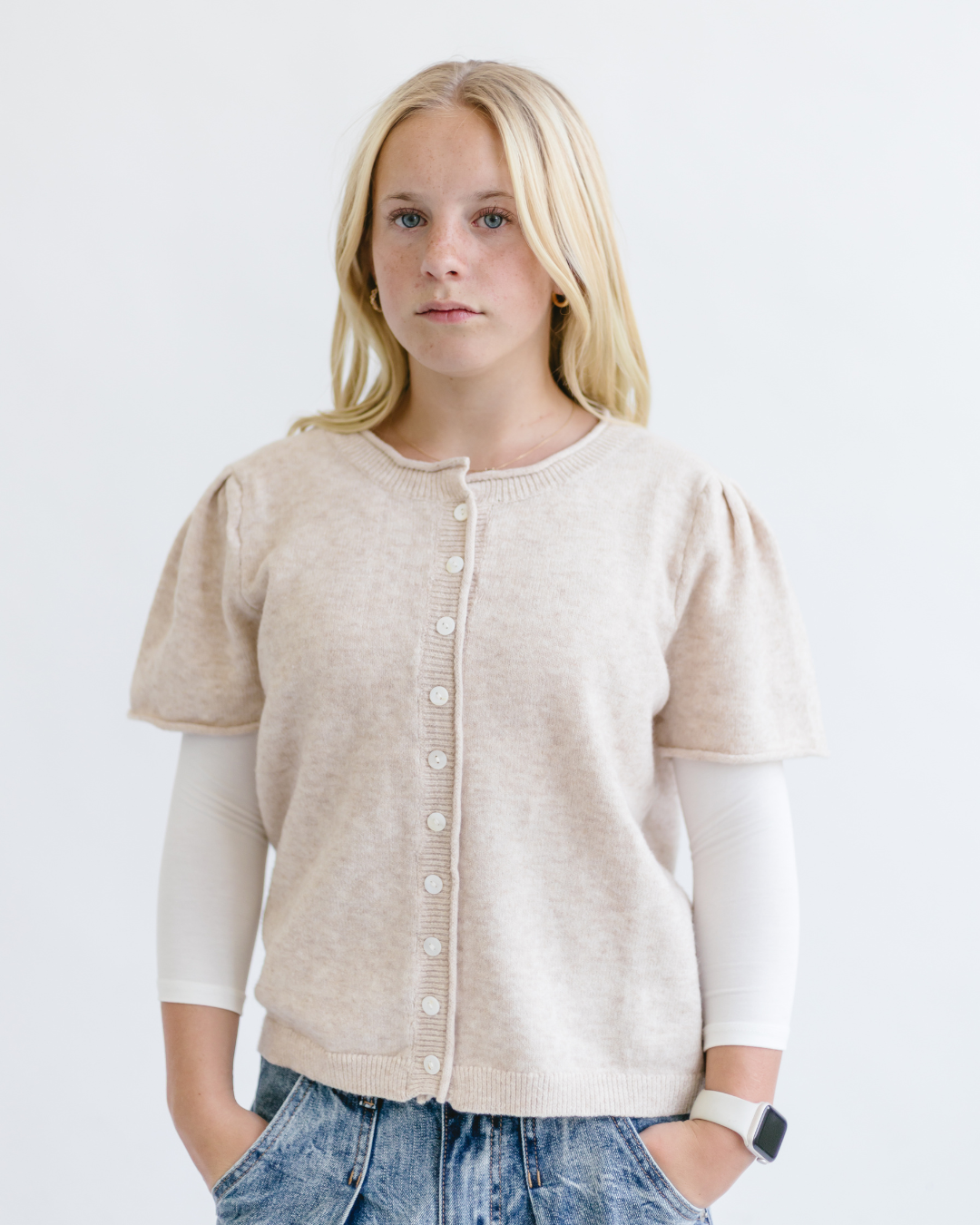 Short Sleeve Cardigan