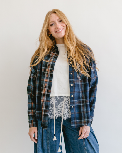 Oversized Plaid Flannel