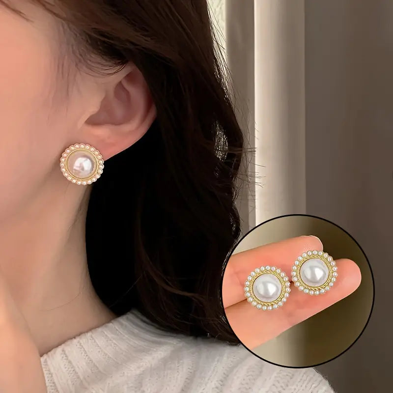 Pearl-like Earrings