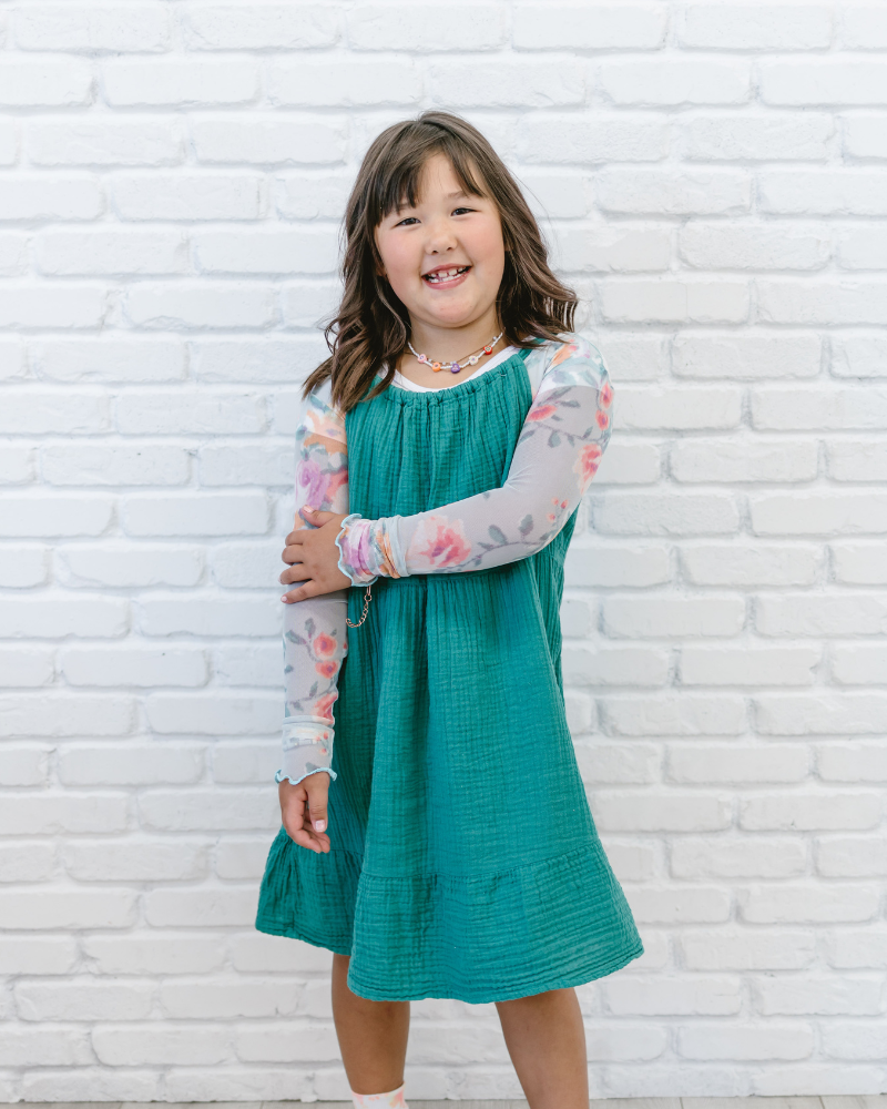 Girlee Long Sleeve Floral Mesh Girlee Long Sleeve Floral Mesh