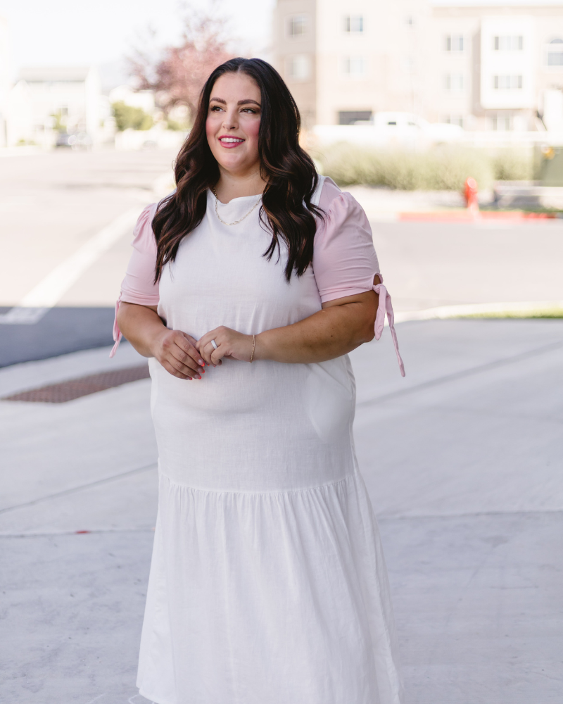 Feminine Puff Sleeve Half Tee – HALFTEE Layering Fashions