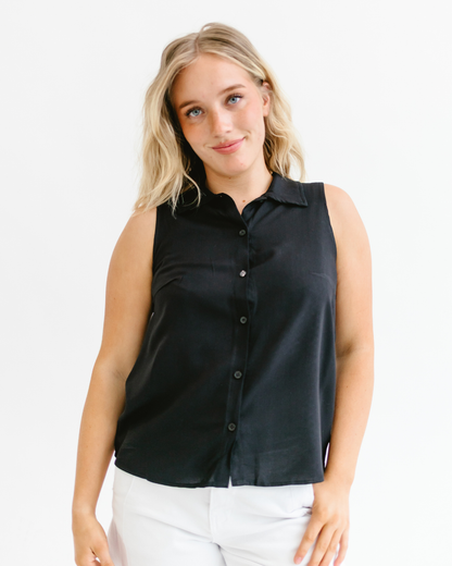 Classy Collared Tank