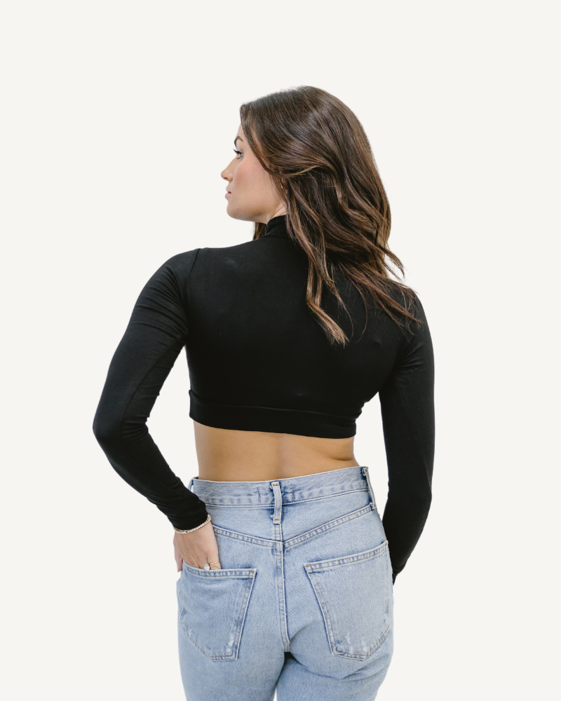 Rayon spandex turtleneck clearance