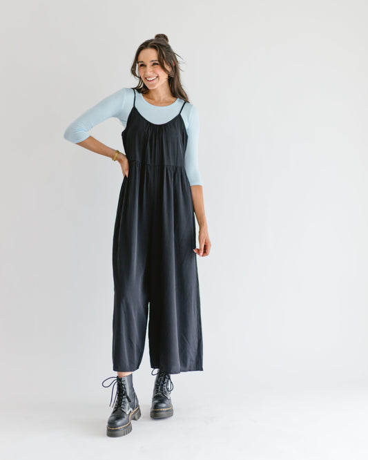 Flowy Wide Leg Jumper