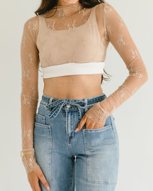 Viral Lace Long Sleeve