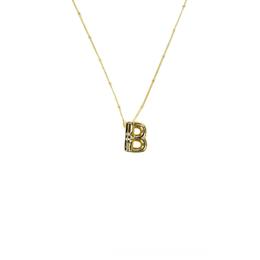 Bubble Letter Necklace