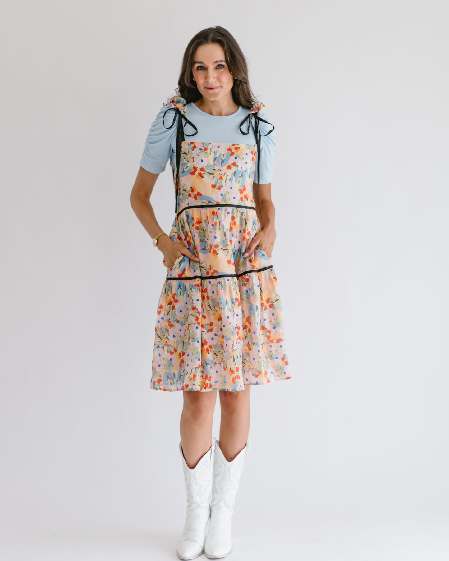 Floral Ruffle Dress