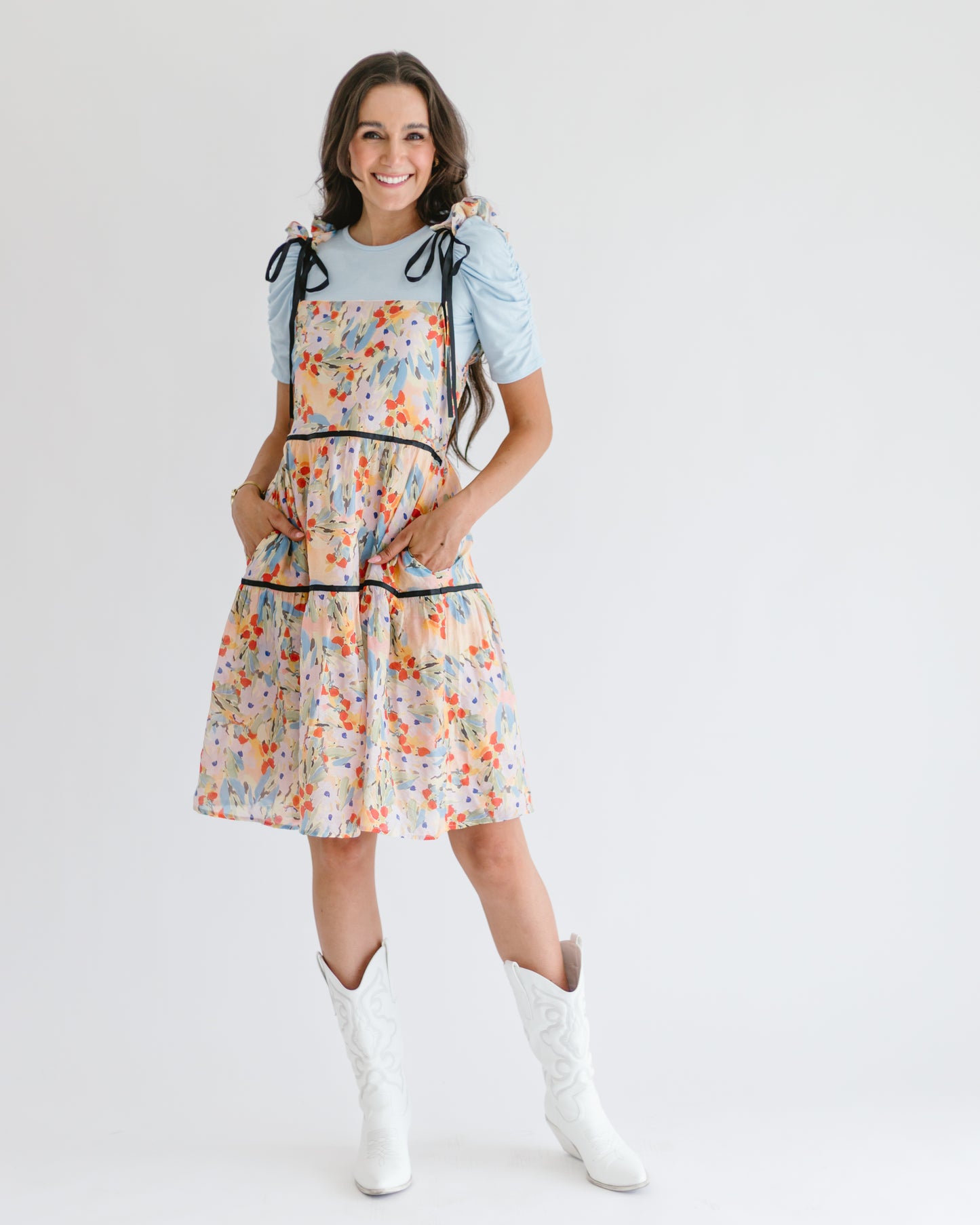 Floral Ruffle Dress