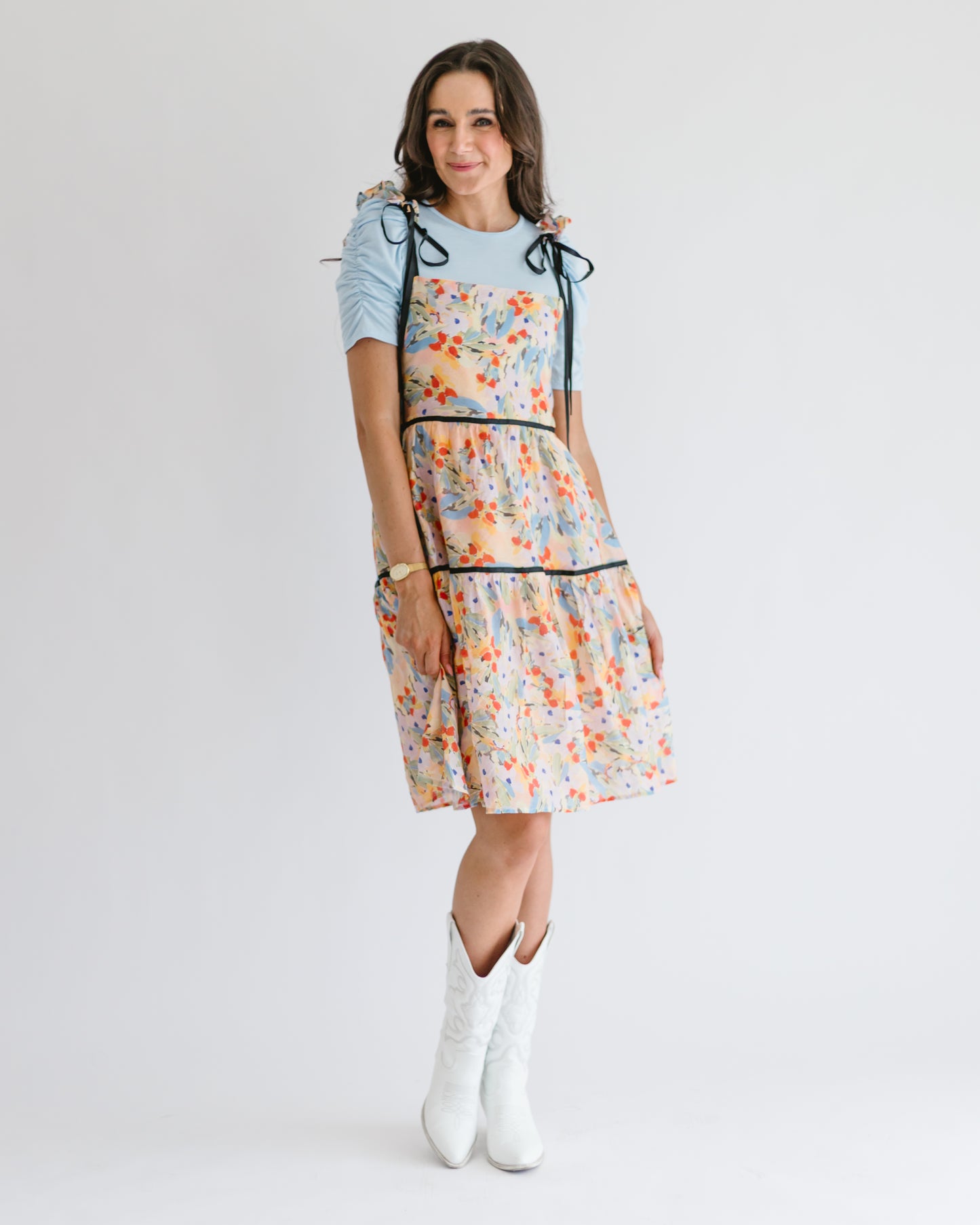 Floral Ruffle Dress
