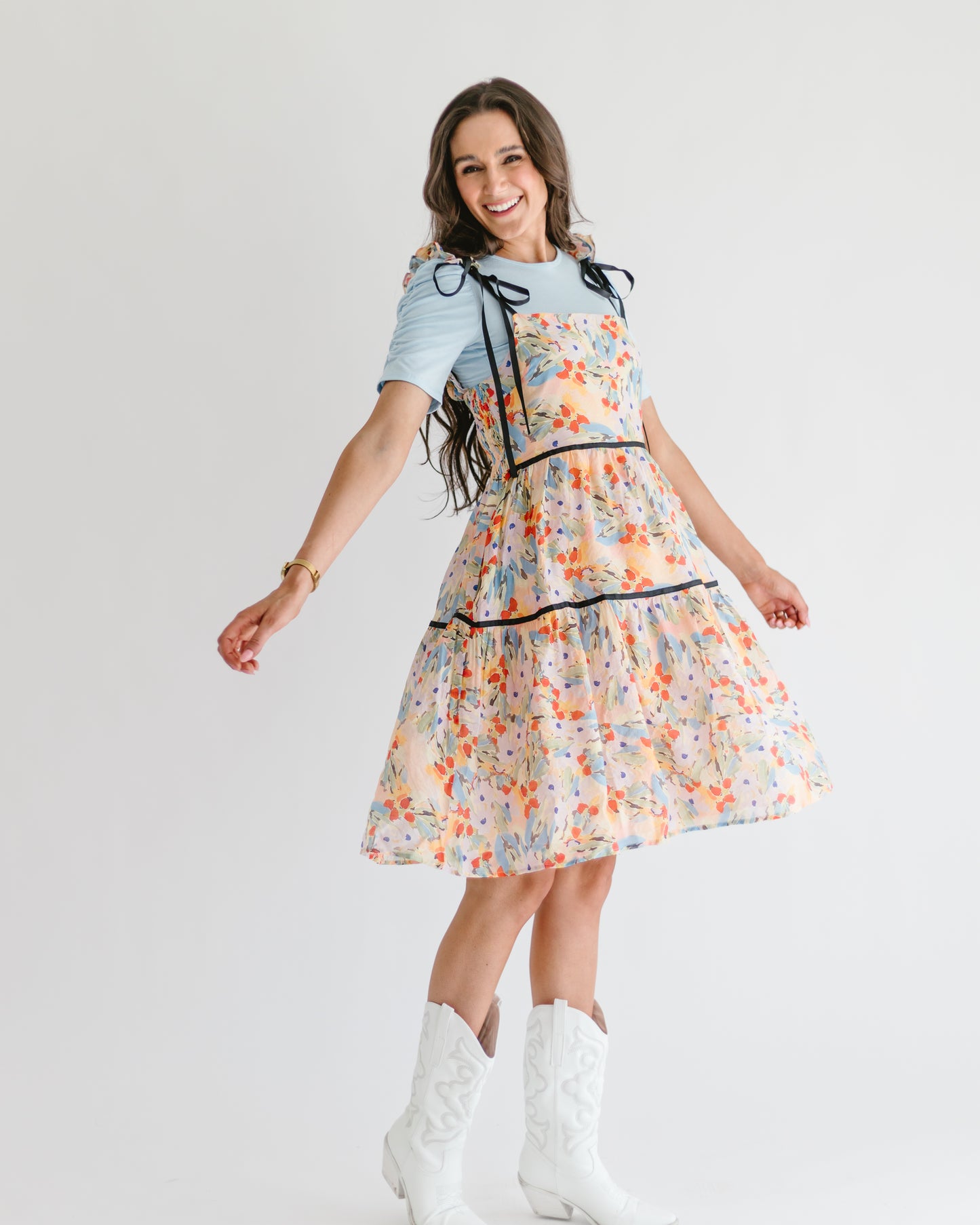 Floral Ruffle Dress