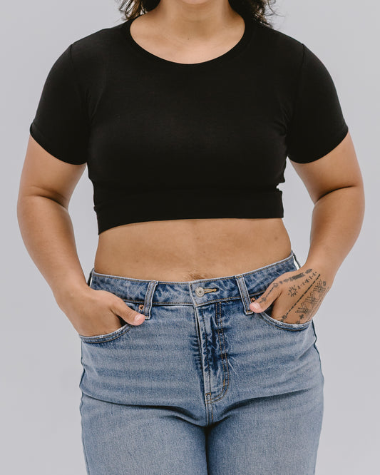 Crew Neck Boyfriend Halftee