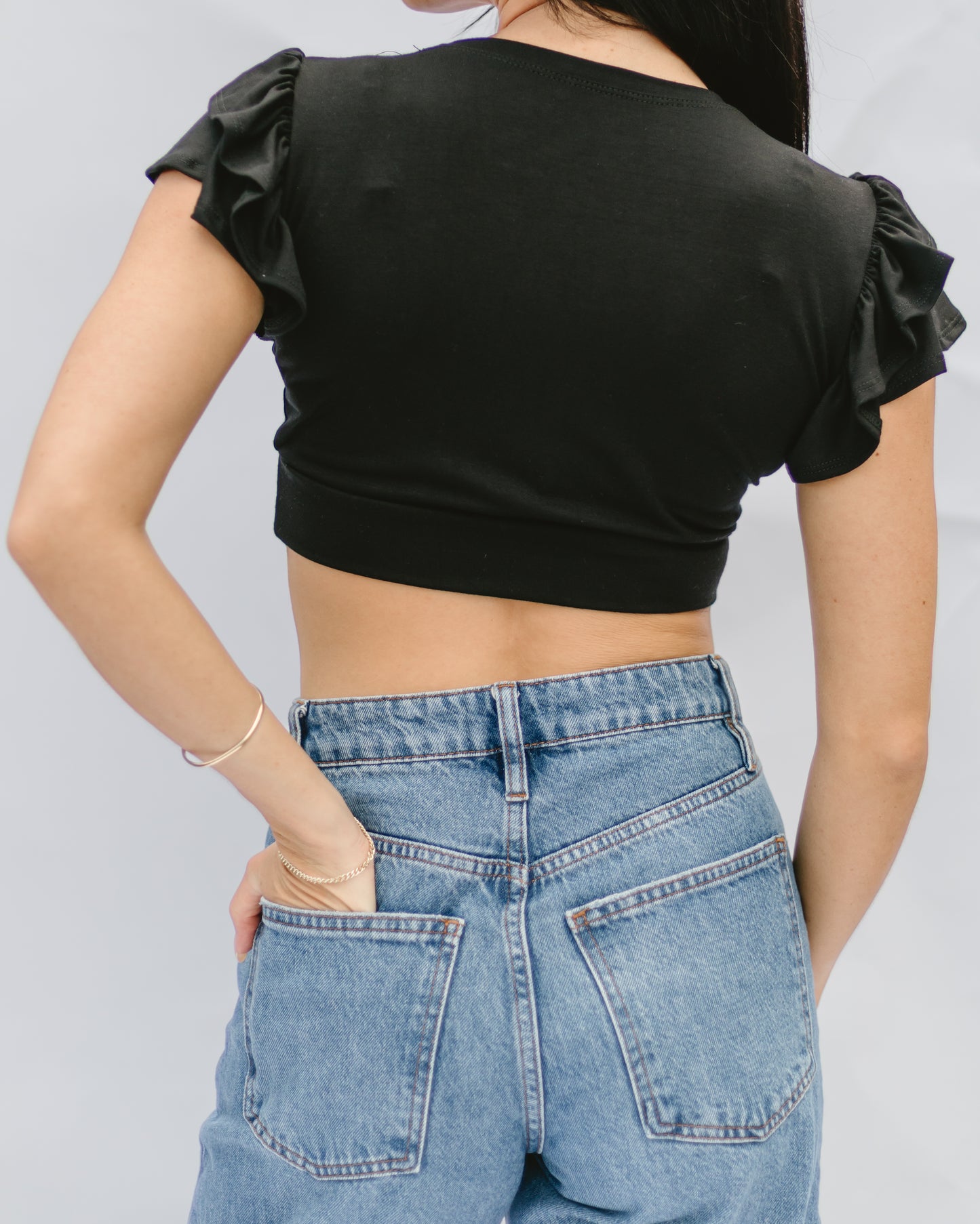 Ruffle Sleeve