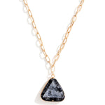 Necklaces triangle gold