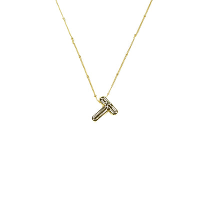 Bubble Letter Necklace