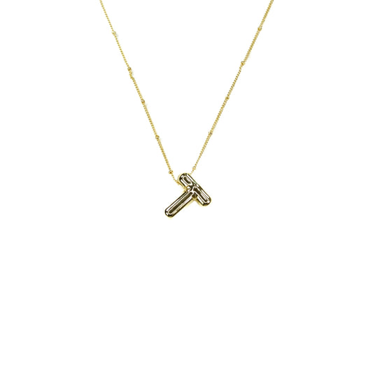 Bubble Letter Necklace