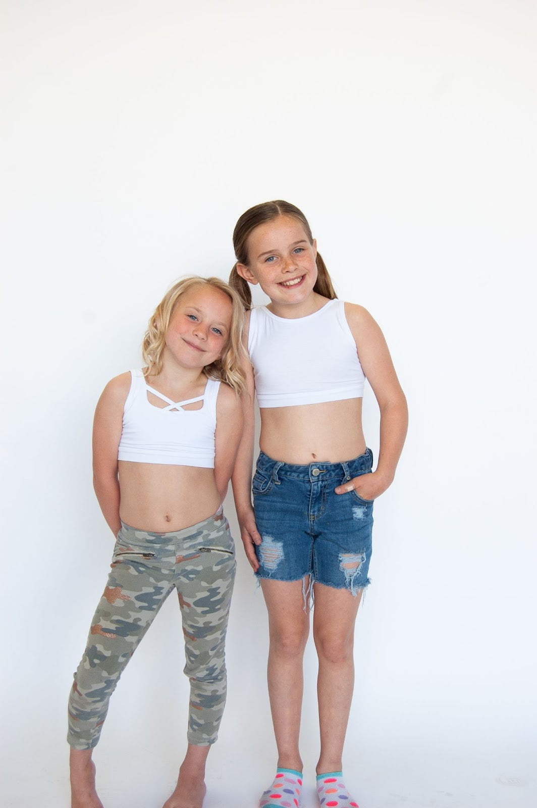 Girlee Criss Cross Tank - 4/6 ONLY