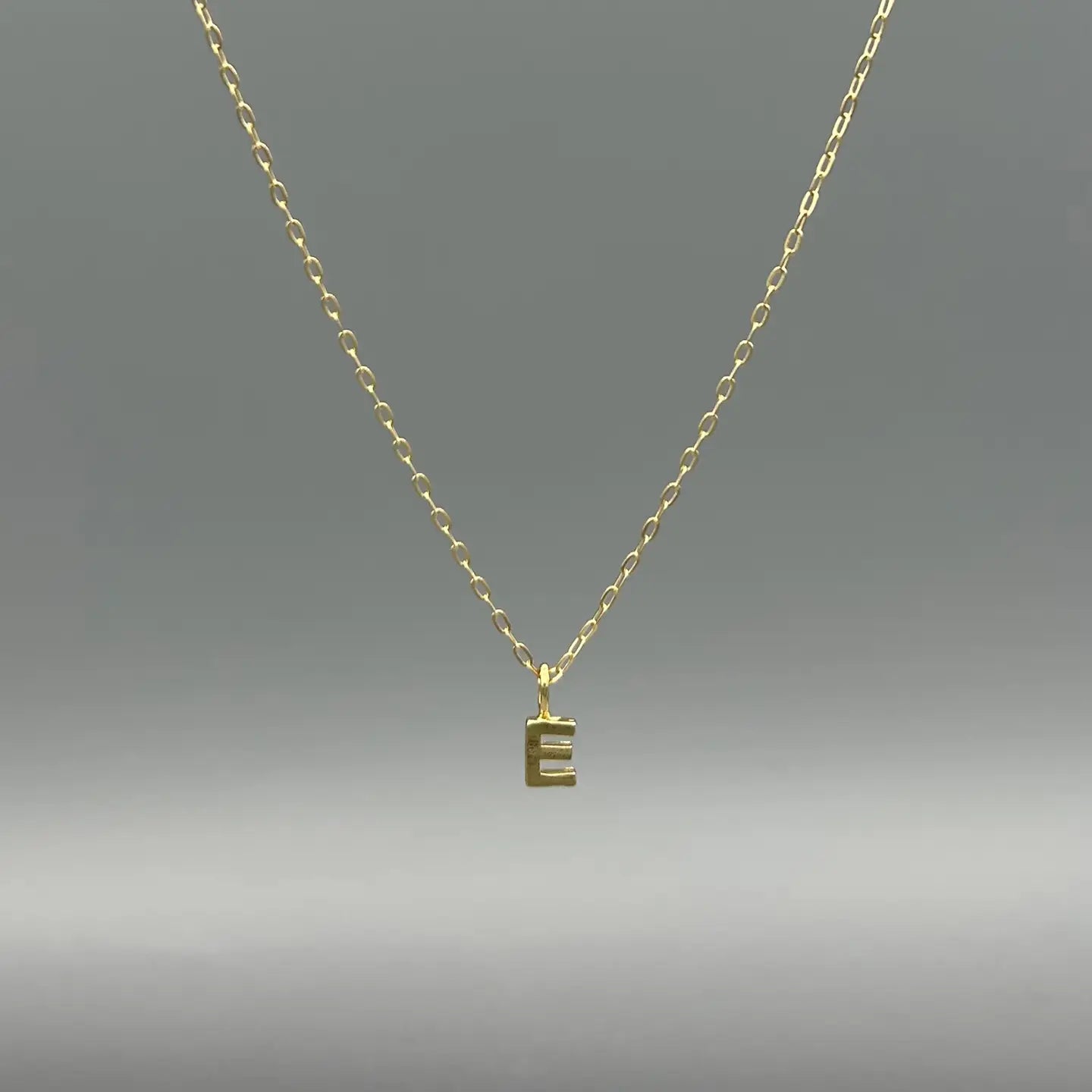 Small Initial Letter Necklace
