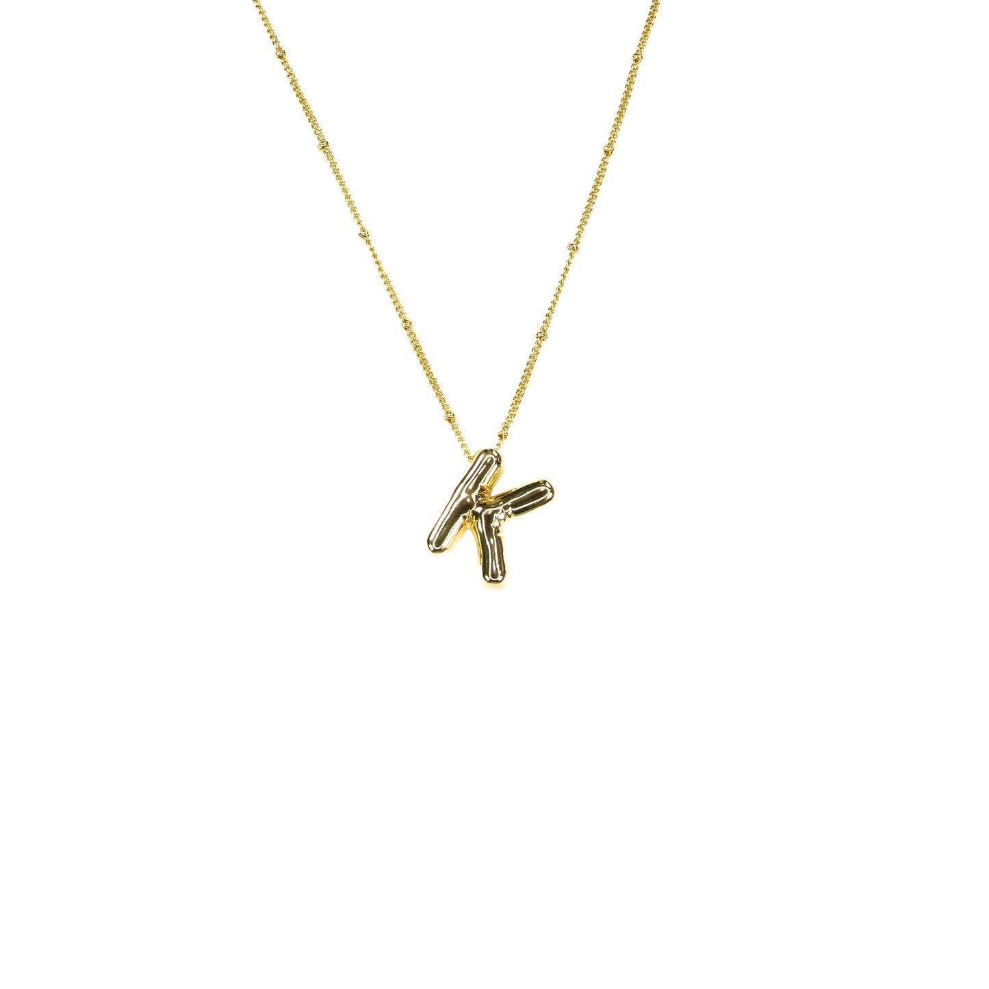 Bubble Letter Necklace