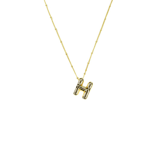 Bubble Letter Necklace