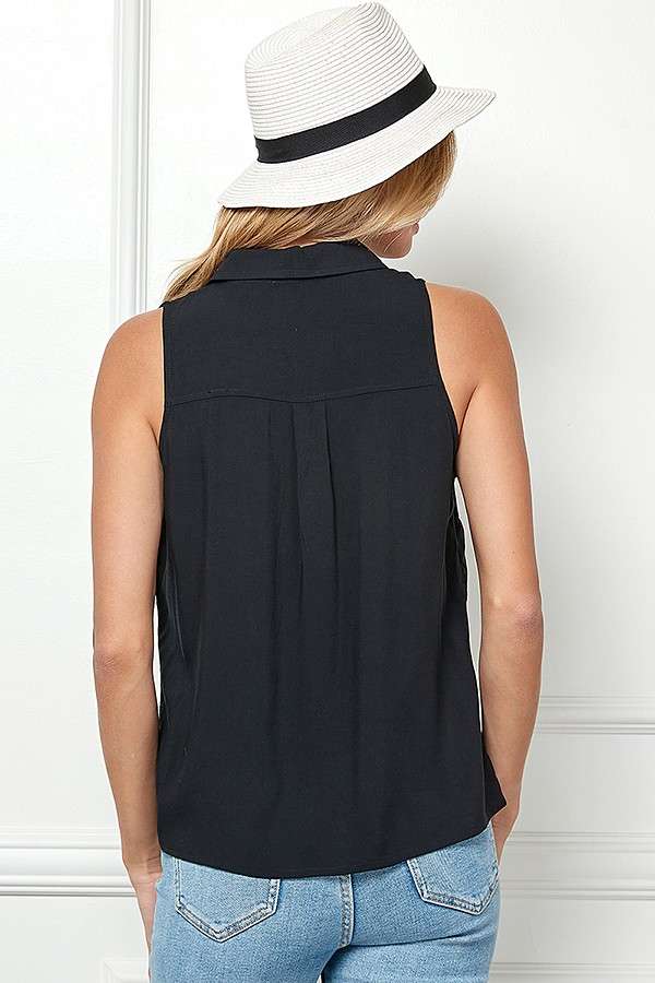 Classy Collared Tank