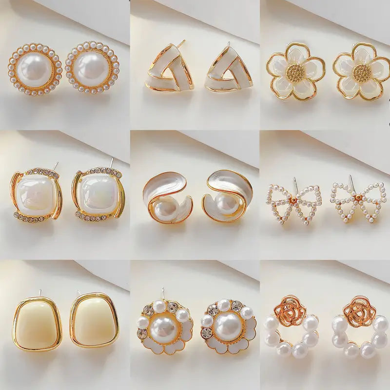 Pearl-like Earrings