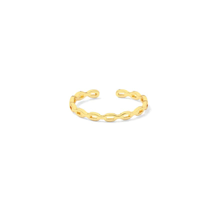 Adjustable Rings gold in thin 