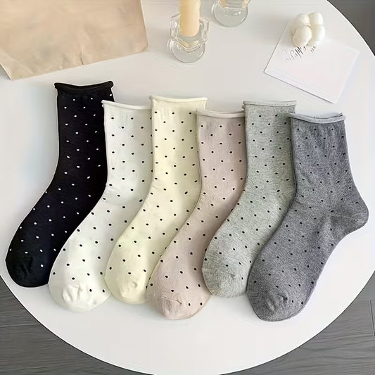 Cute Polka Dot Socks - 3 Pack